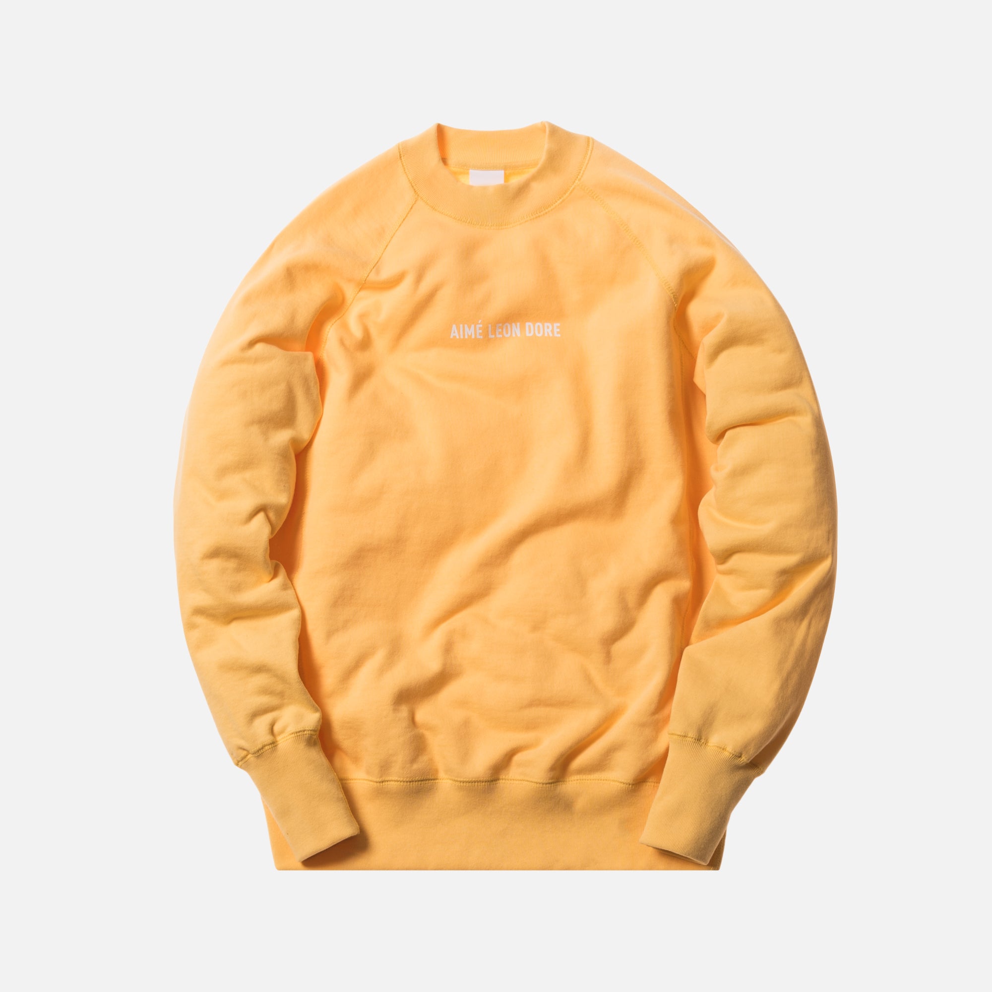 Aimé Leon Dore Logo Crewneck - Yellow – Kith