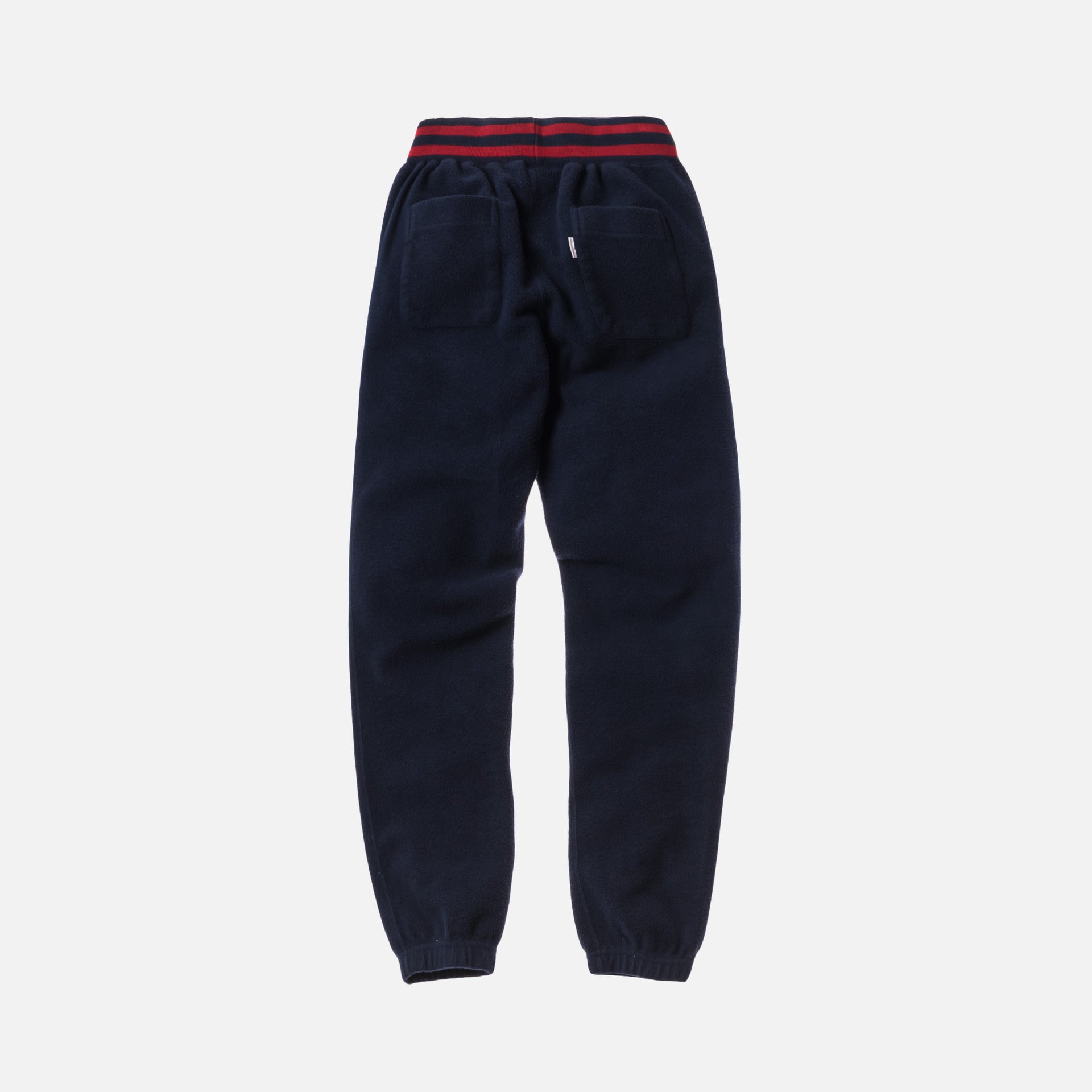 Aimé Leon Dore Reverse Fleece Pant - Natural / Red