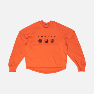 Ambush Patchwork Sweater - Orange
