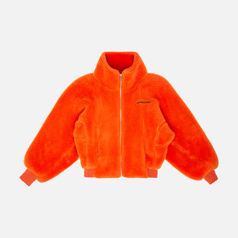 Ambush Wool Fleece Jacket - Orange
