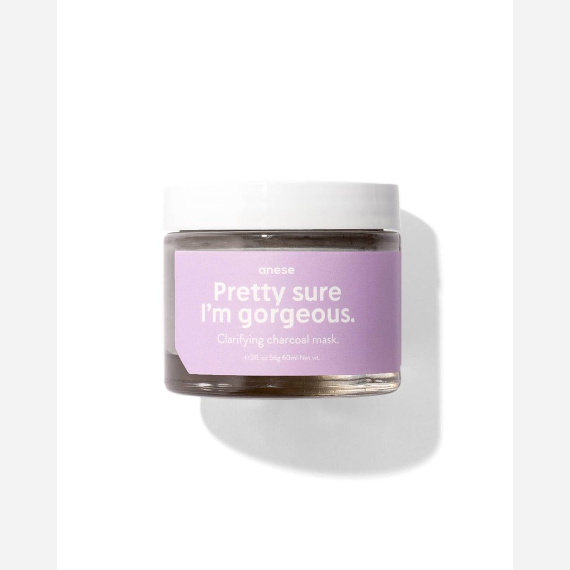 Anese Pretty Sure Im Gorgeous Charcoal Creme Mask