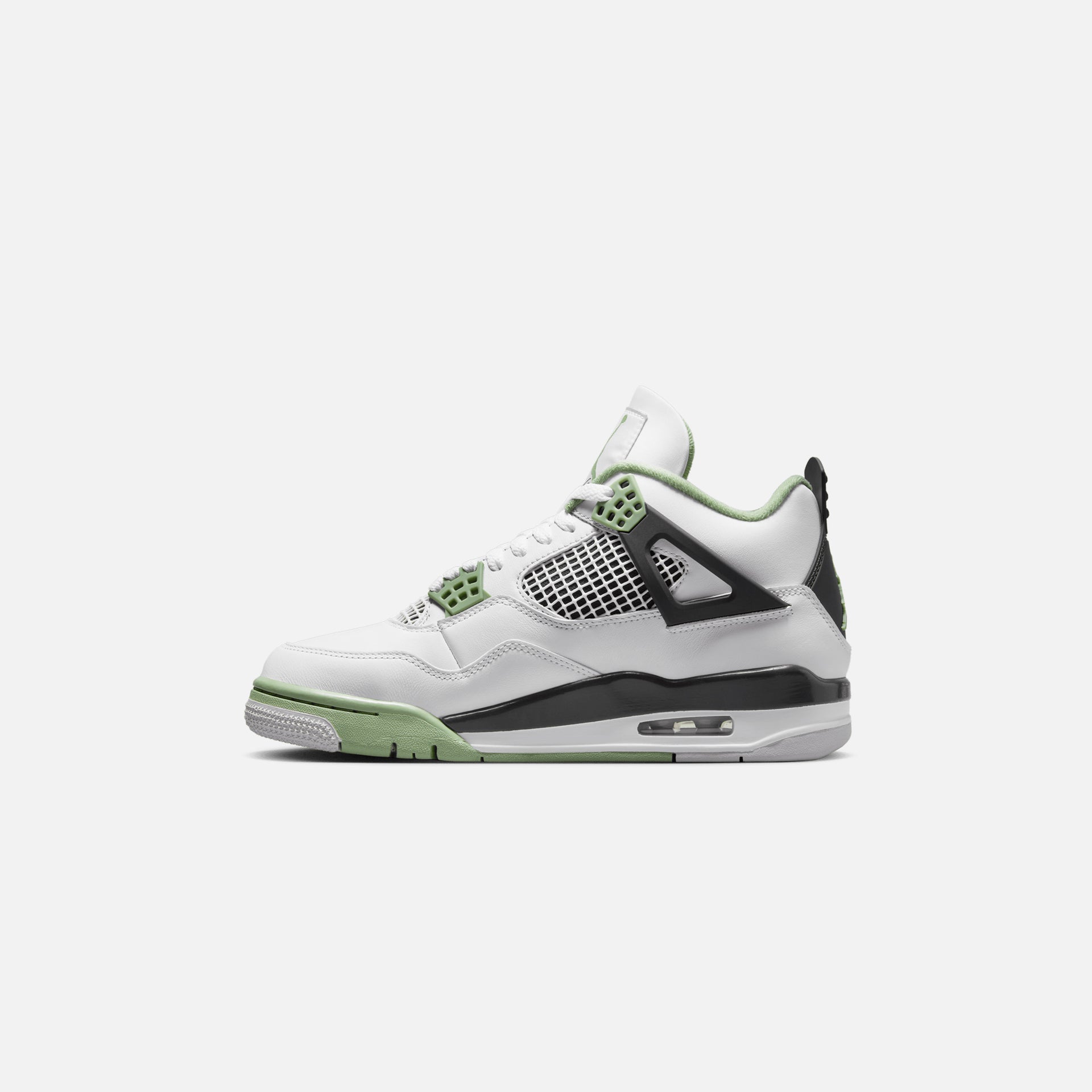 Nike WMNS Air Jordan 4 Retro - White / Seafoam / Dark Ash / Neutral Grey