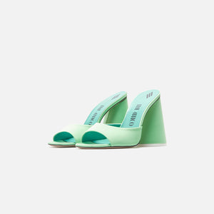 The Attico Luz Mule 105mm - Pale Green