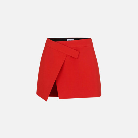 The Attico Mini Gonna Cloe Skirt - Red