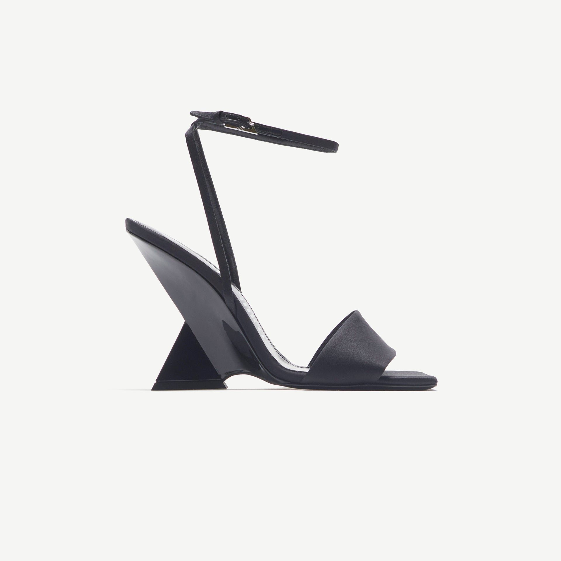 The Attico Cheope Sandal 105mm - Black