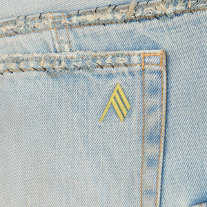 The Attico Fern Long Pants - Light Blue Denim