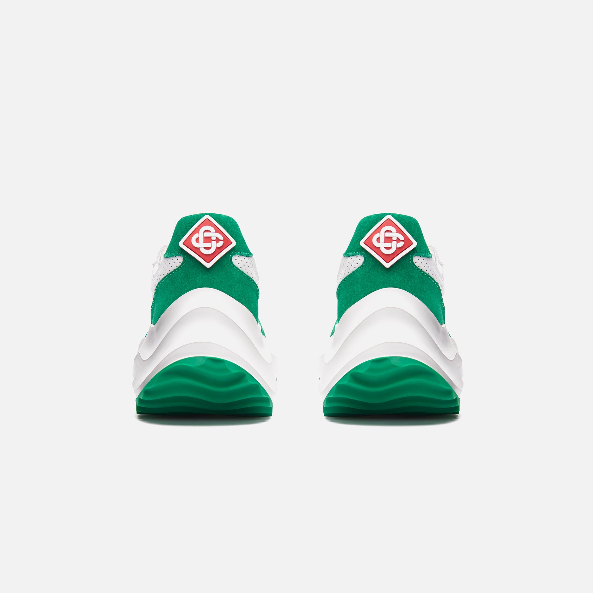 Casablanca Atlantis Sneaker Leather - White / Green