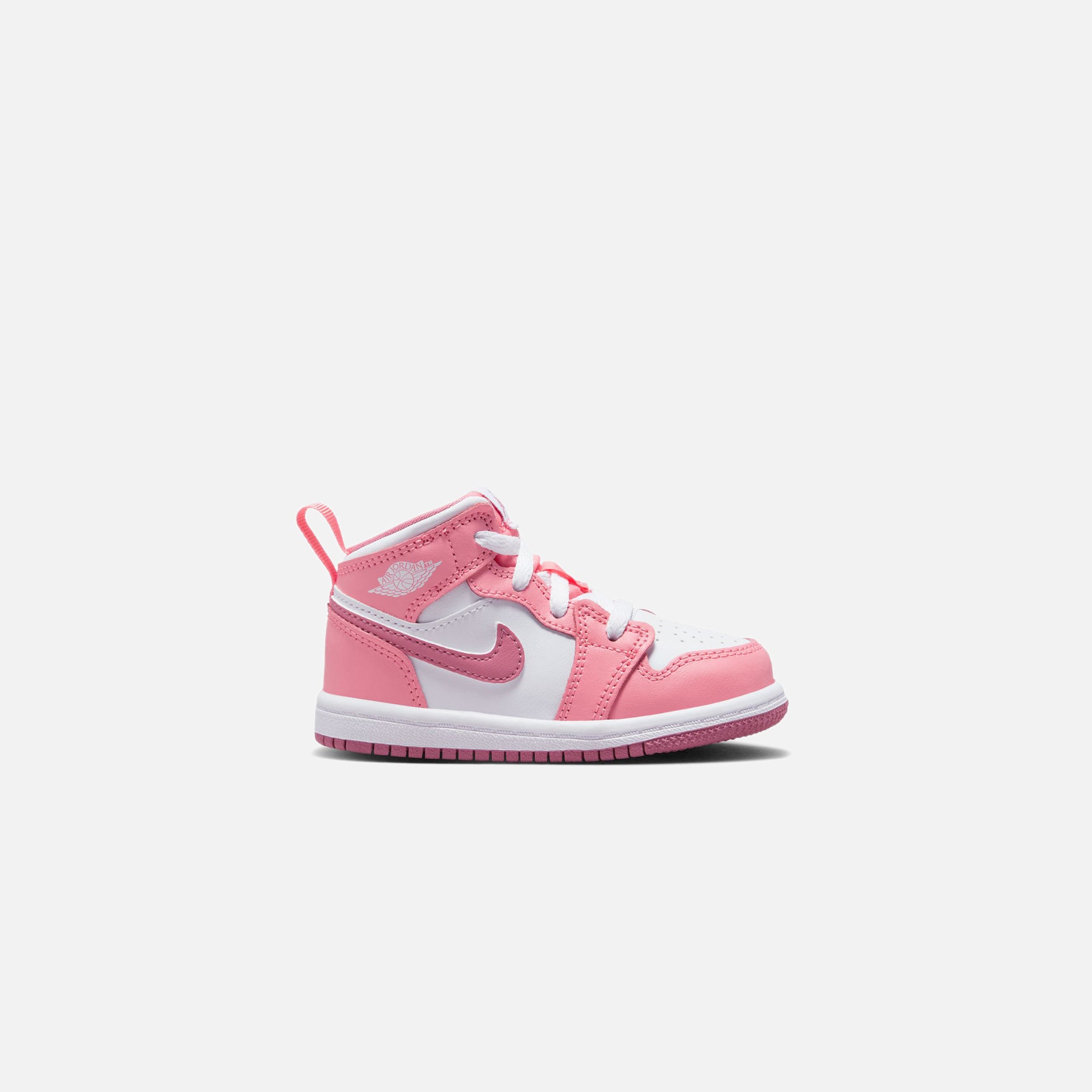 Nike Toddler Air Jordan 1 Mid - Coral Chalk / Desert Berry / White