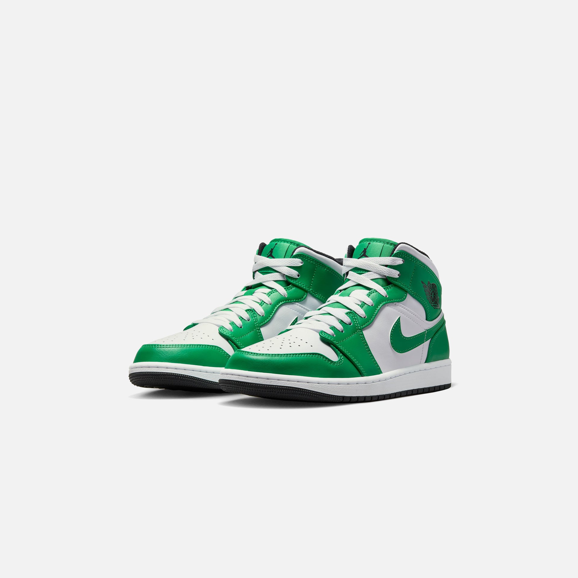 Nike Air Jordan 1 Mid - Lucky Green / Black / White