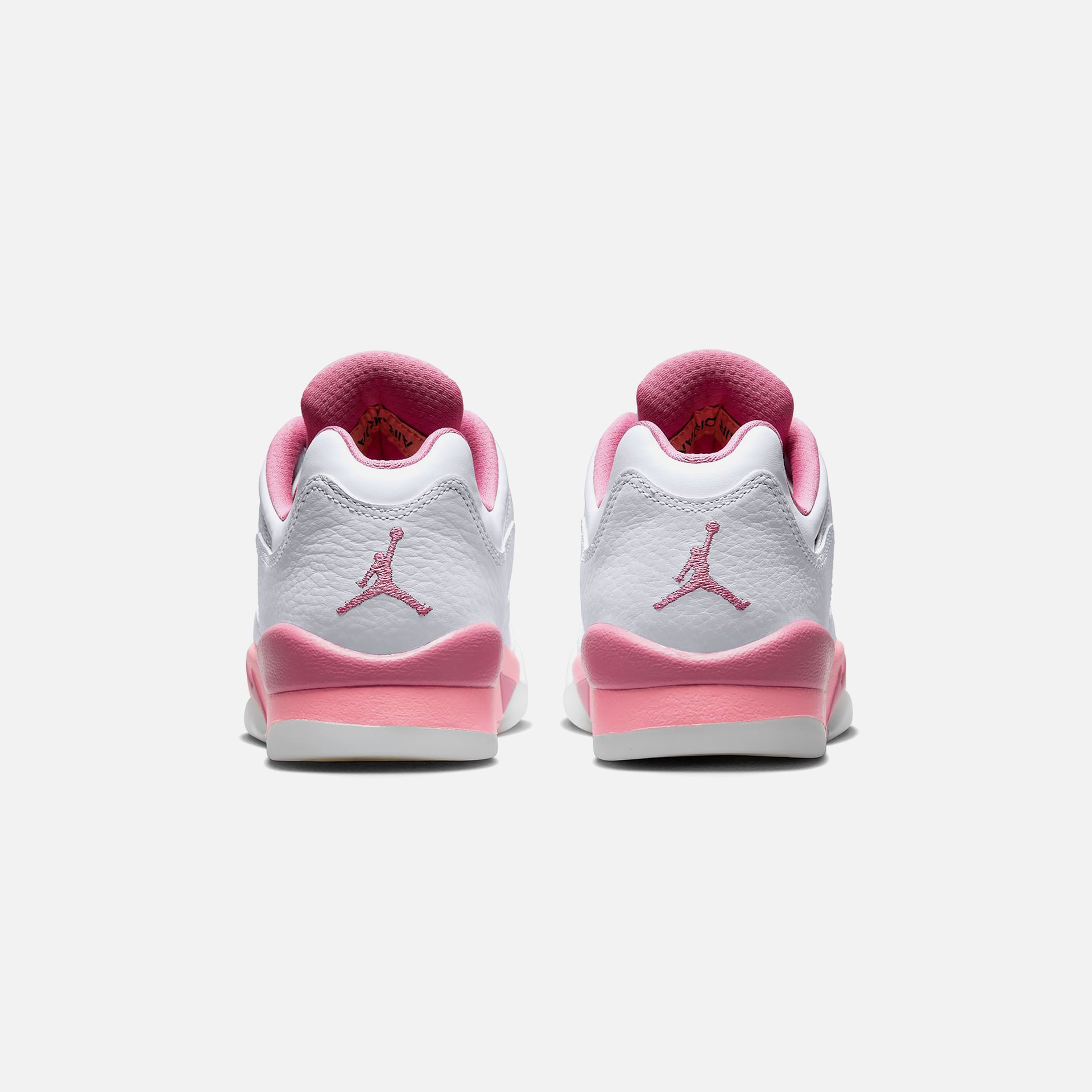 Nike Grade School Air Jordan 5 Retro Low - White / Coral Chalk / Desert Berry / Black
