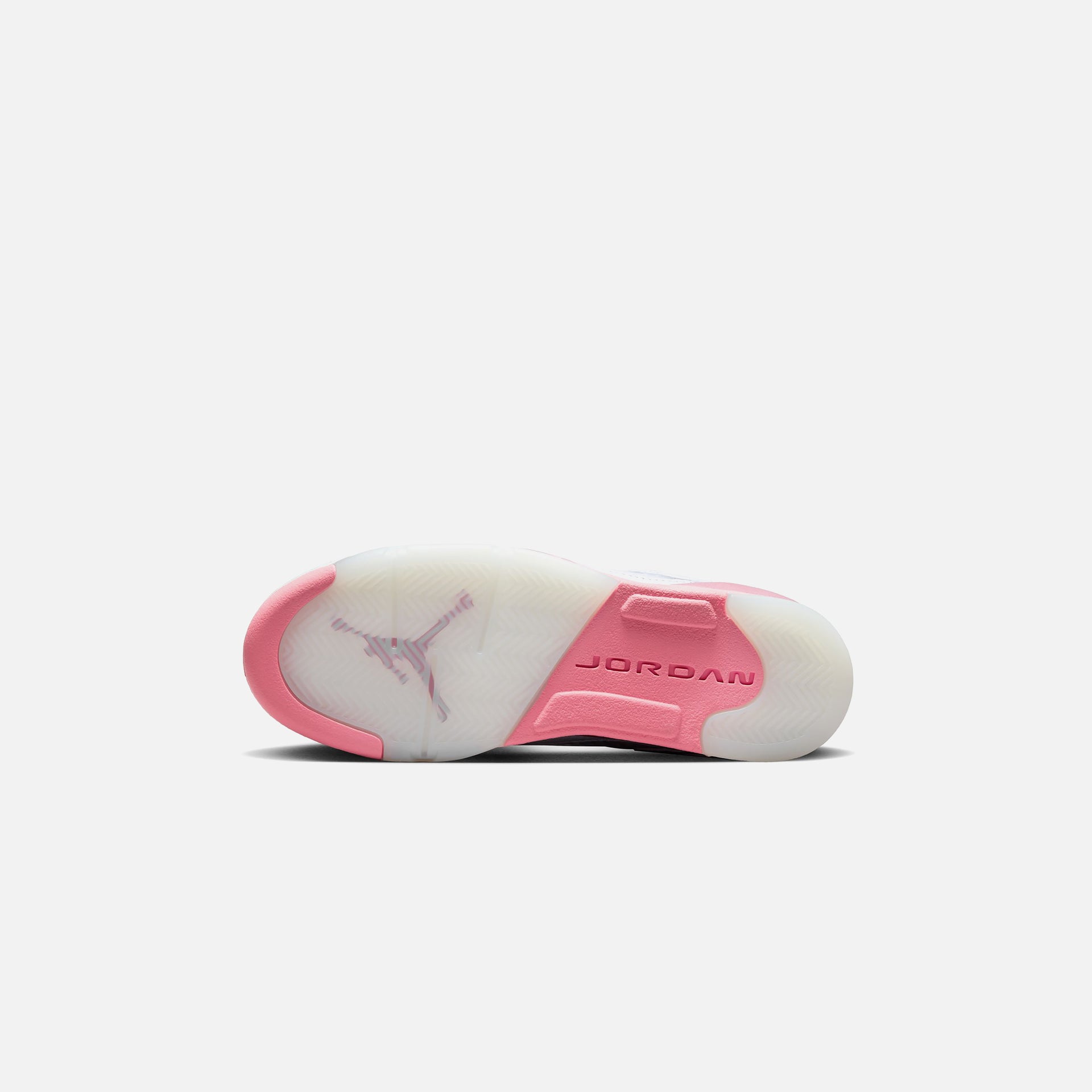 Nike Grade School Air Jordan 5 Retro Low - White / Coral Chalk / Desert Berry / Black