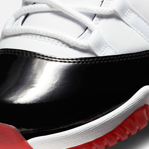 Nike Air Jordan 11 Retro Low - White / University Red / Black