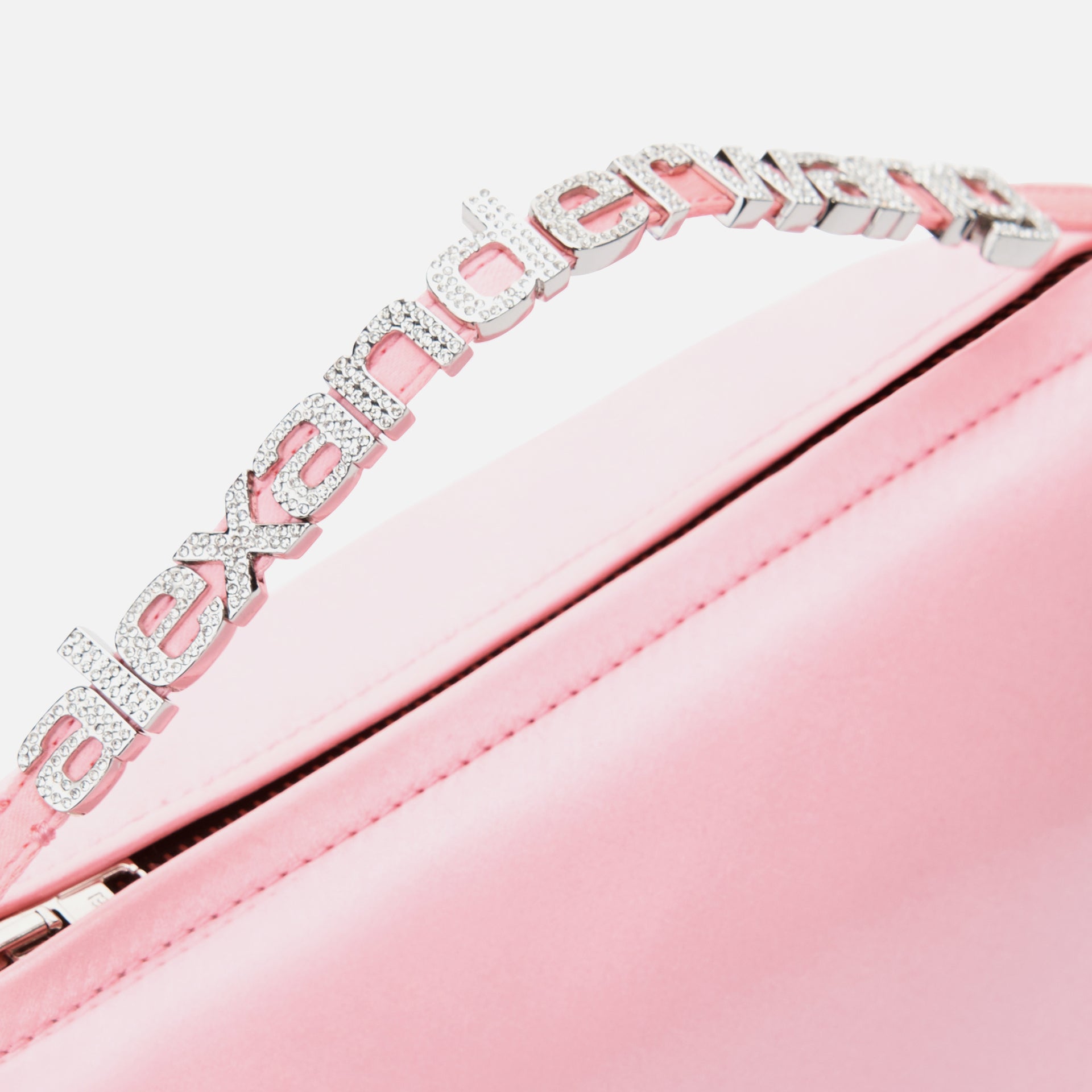 Alexander Wang Marques Micro Bag Crystal Charms - Bubblegum