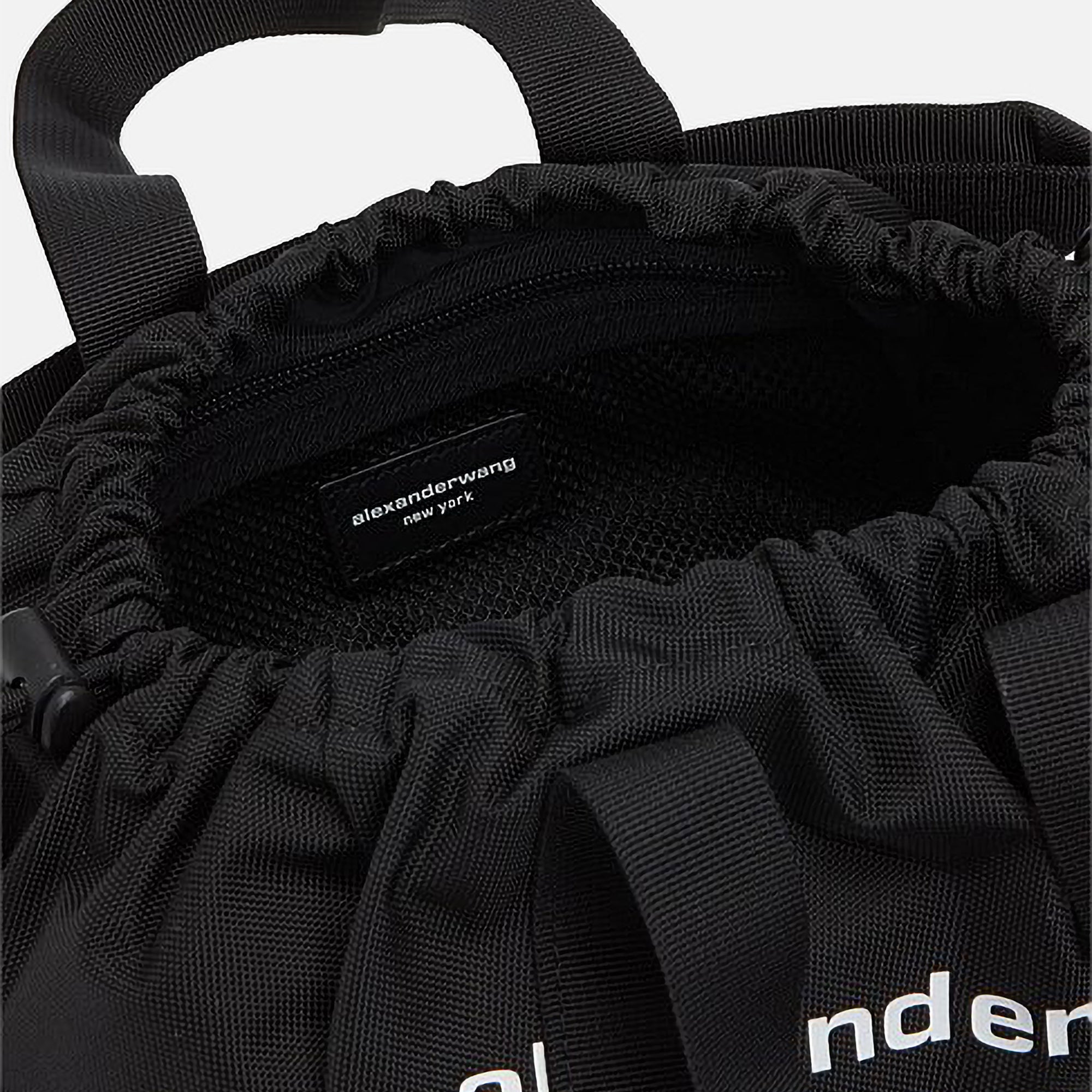 Alexander Wang Primal Mini Drawstring Duffle Bag - Black – Kith