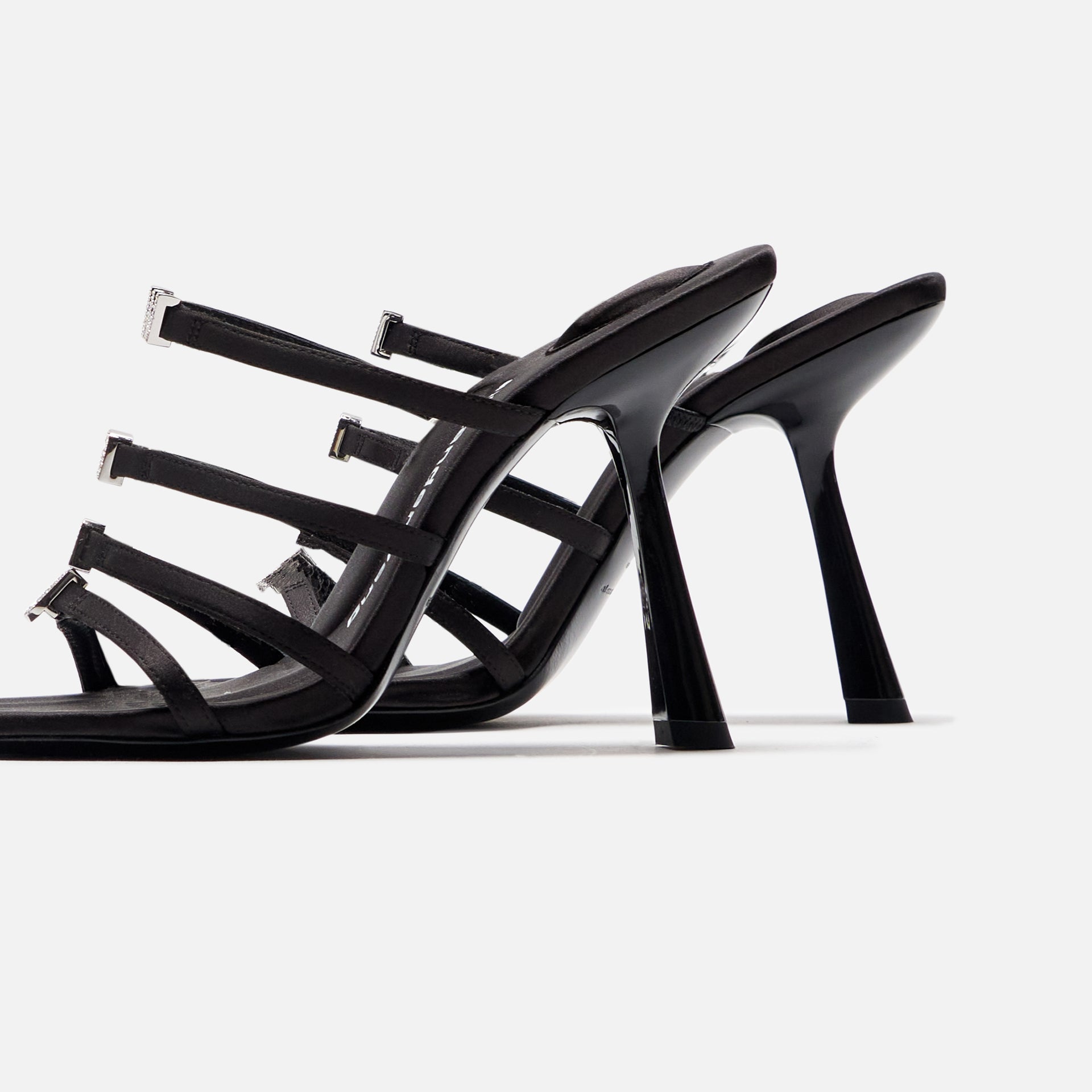 Alexander Wang Nala 105 Logo Sandal - Black