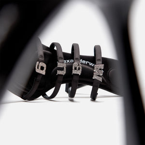 Alexander Wang Nala 105 Logo Sandal - Black