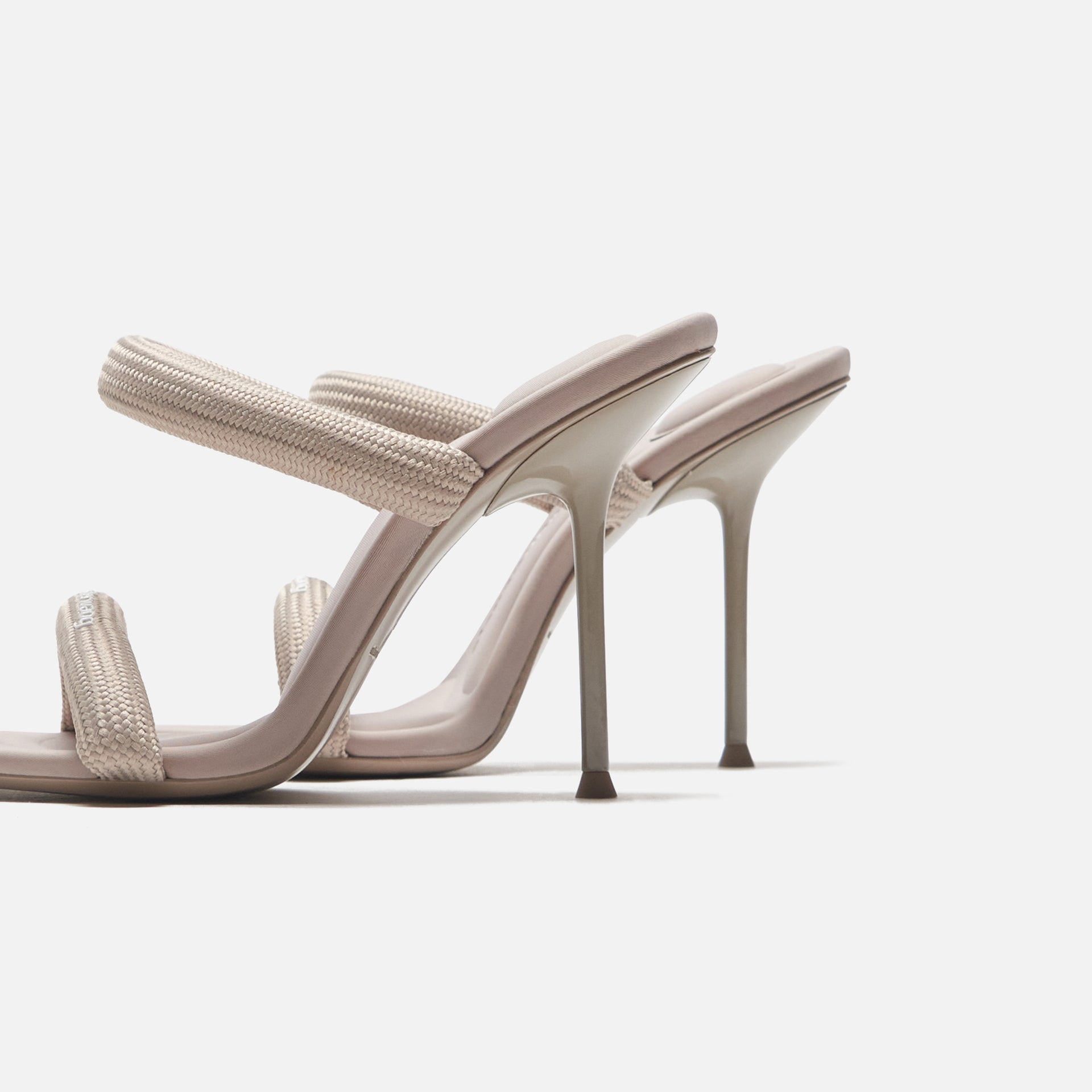 Alexander Wang Julie Tubular Webbing Sandal - Simply Taupe