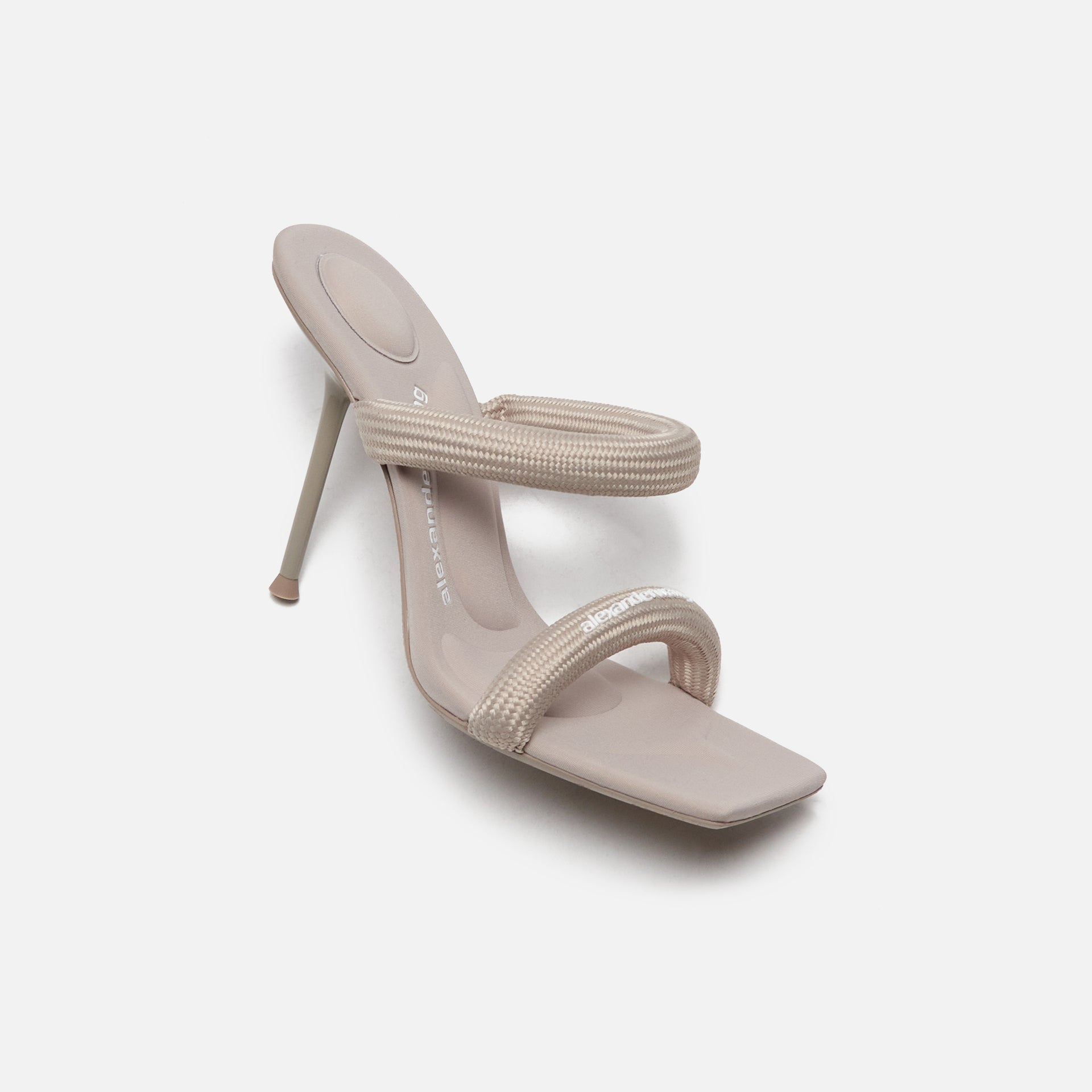 Alexander Wang Julie Tubular Webbing Sandal - Simply Taupe