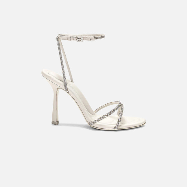 Alexander Wang ☆シルバー Nudie 105 ヒールサンダル Silver Nudie 105 Heeled Sandals by Alexander Wang on Sale