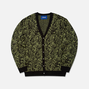 Awake NY Paisley Cardigan - Black