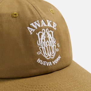 Awake Nueva York Crest Awake 6-Panel Hat - Sand