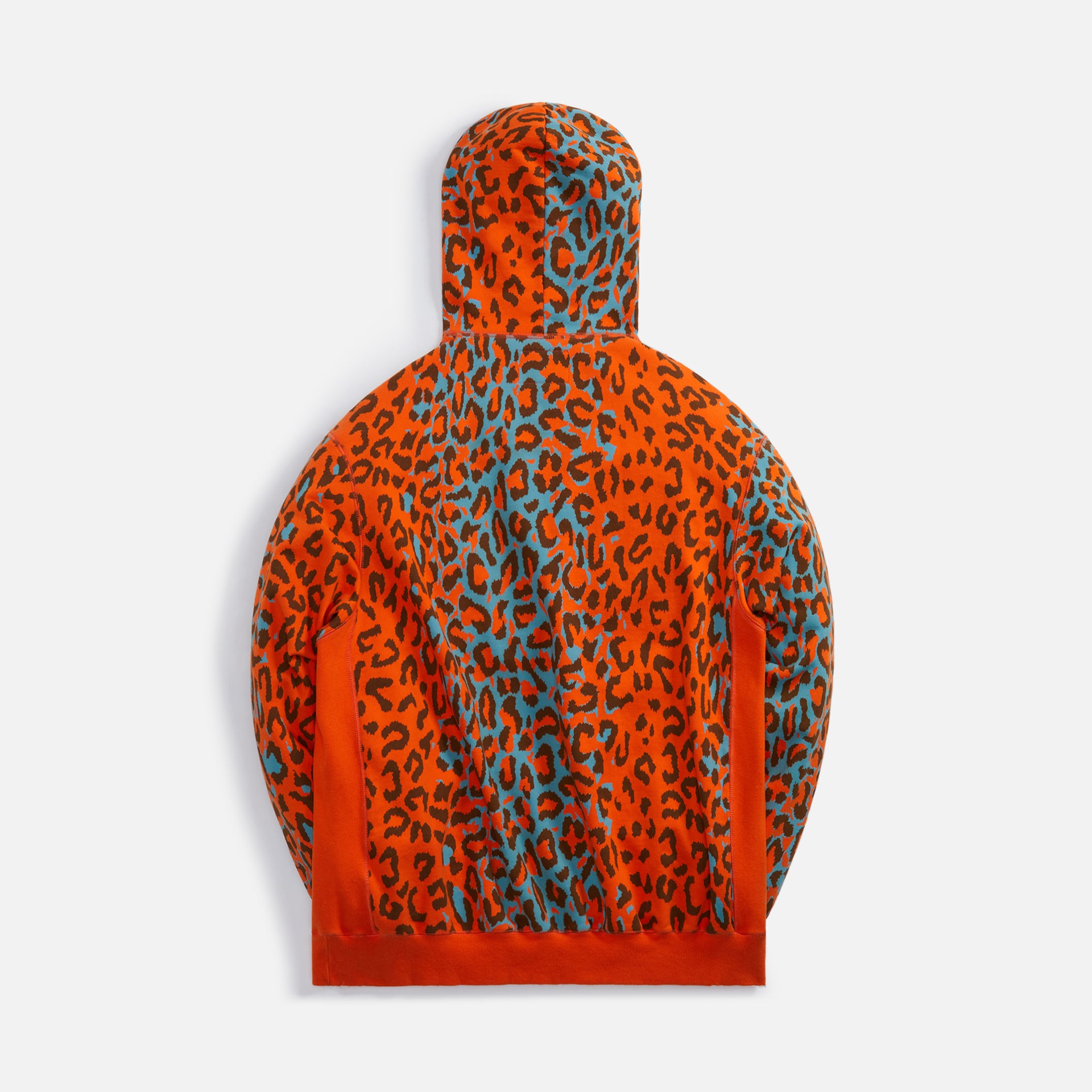 Awake Military Logo Embroidered Hoodie Printed - Leopard