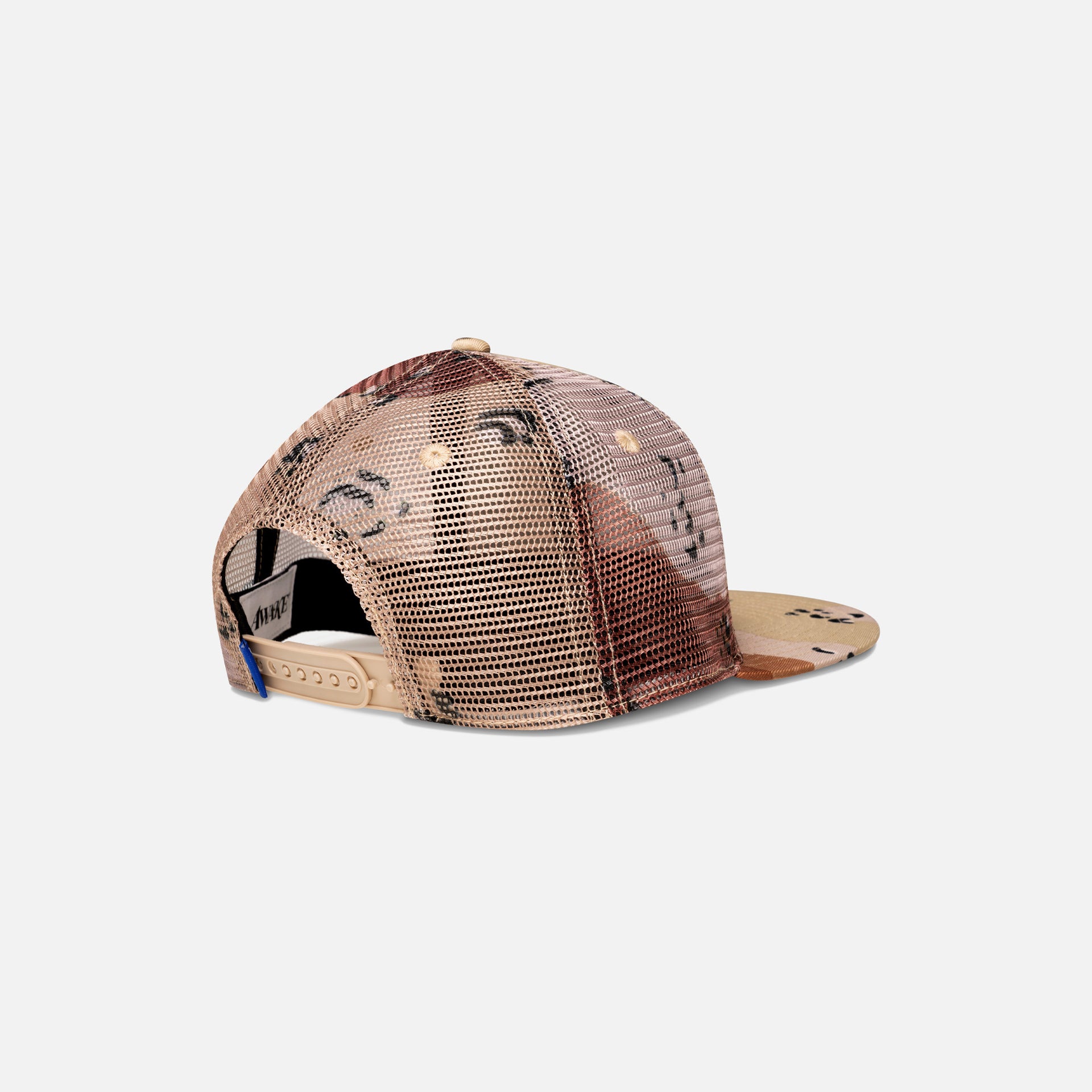 Awake NY Classic Logo Trucker Hat - Desert Camo