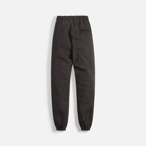 Awake Pigment Dyed Embroidered Sweatpant - Black