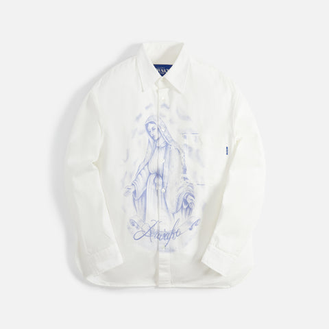 Awake Santa Maria Oxford Shirt - White