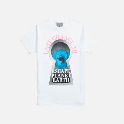 Ashley Williams Planet Earth Tee - White / Pink