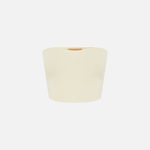 Aya Muse San Remo Tube Top - Cream