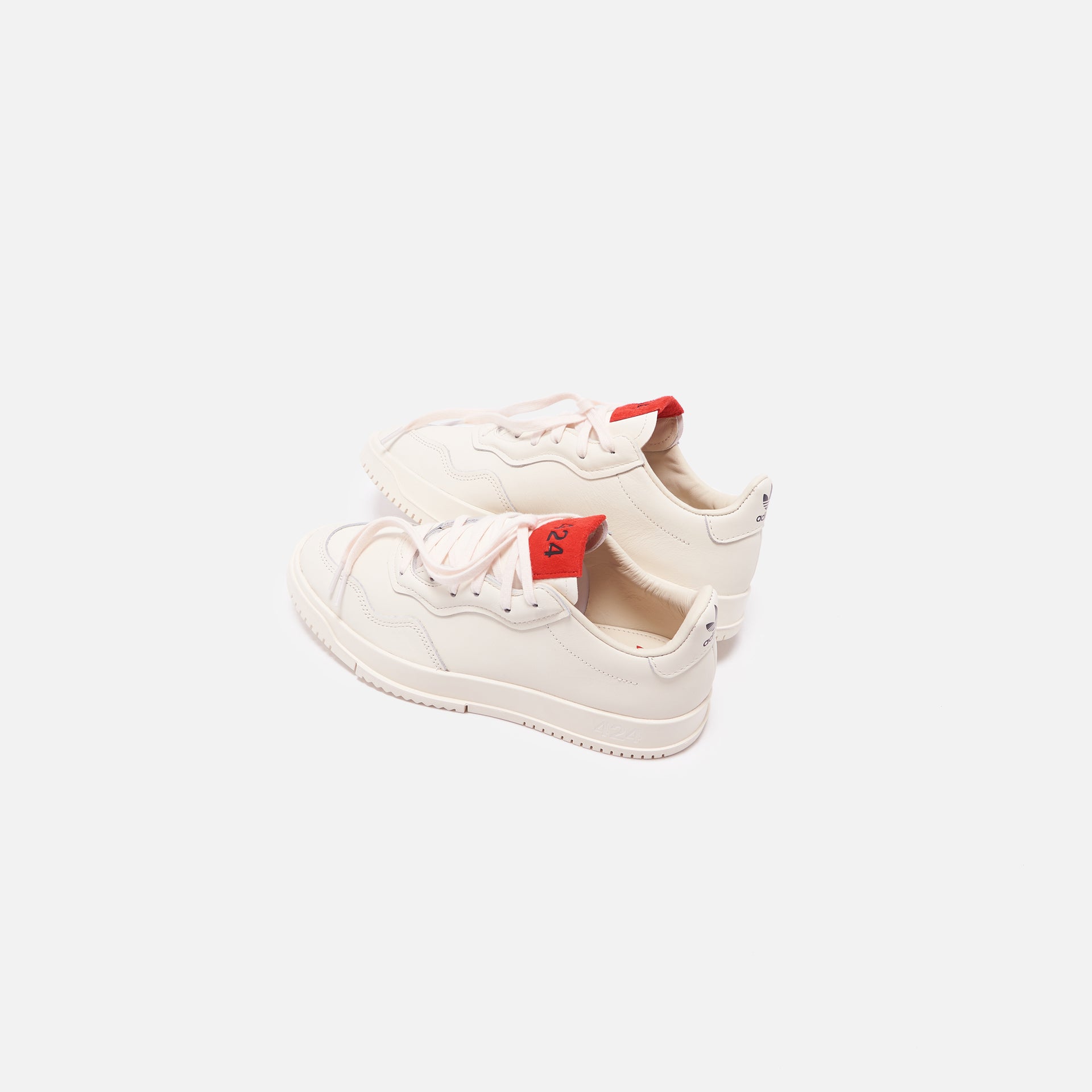 adidas Consortium x  424 SC Premiere - Core White / Scarlet