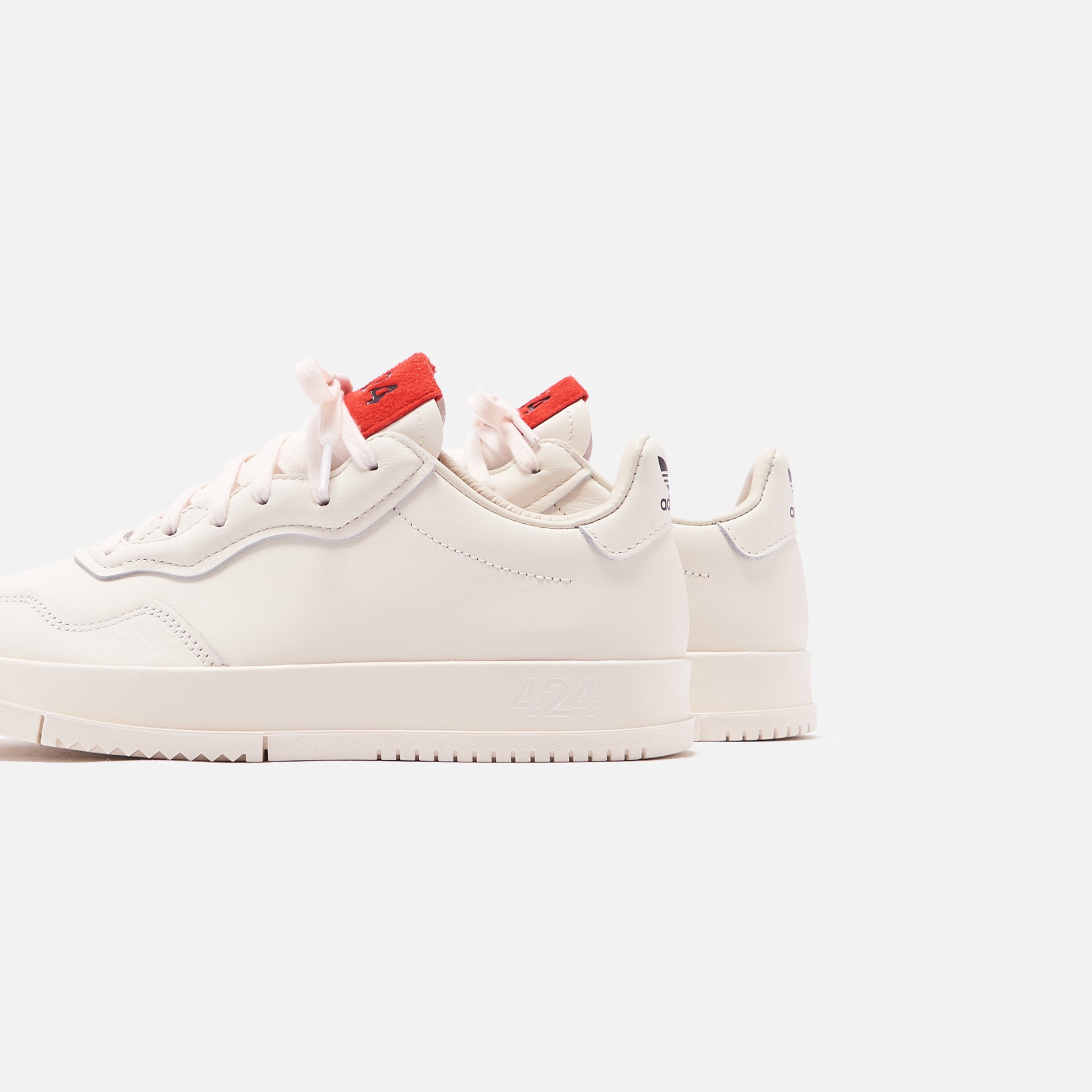 adidas Consortium x  424 SC Premiere - Core White / Scarlet