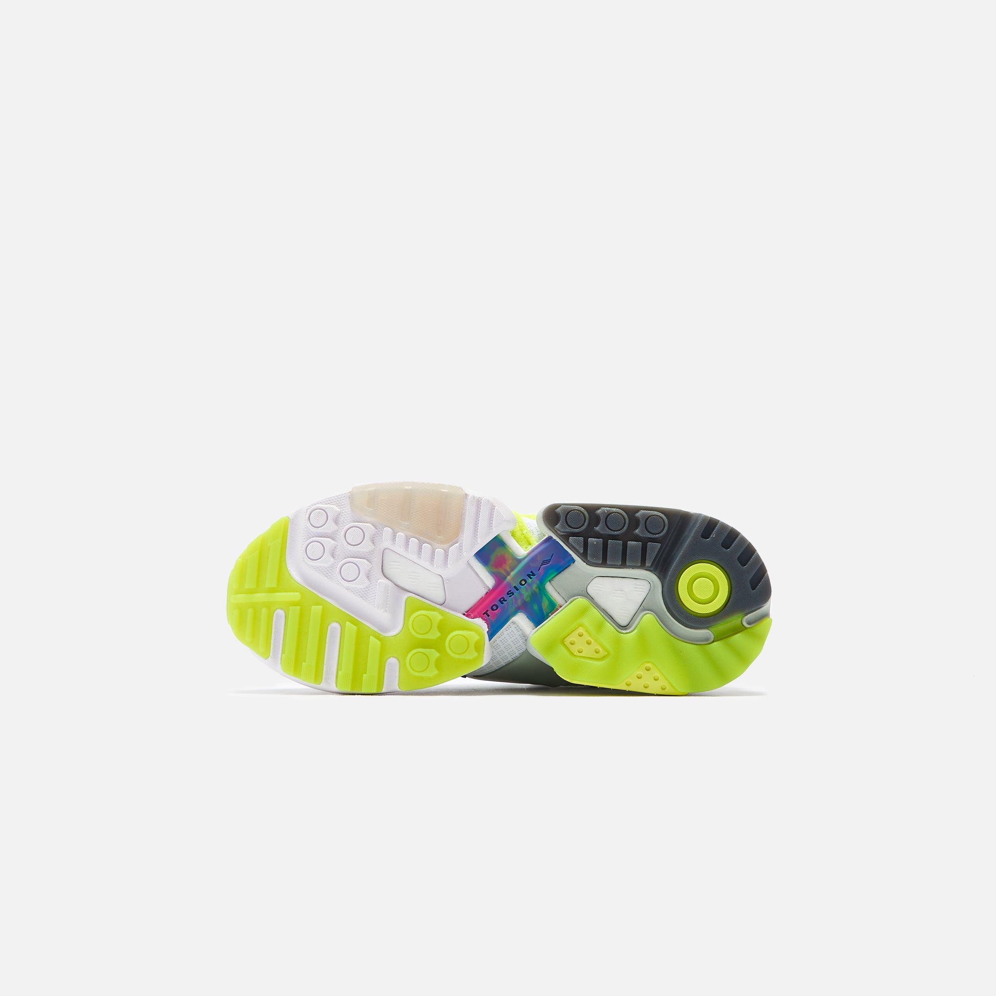 adidas Consortium x Footpatrol ZX Torsion - White / Solar Yellow