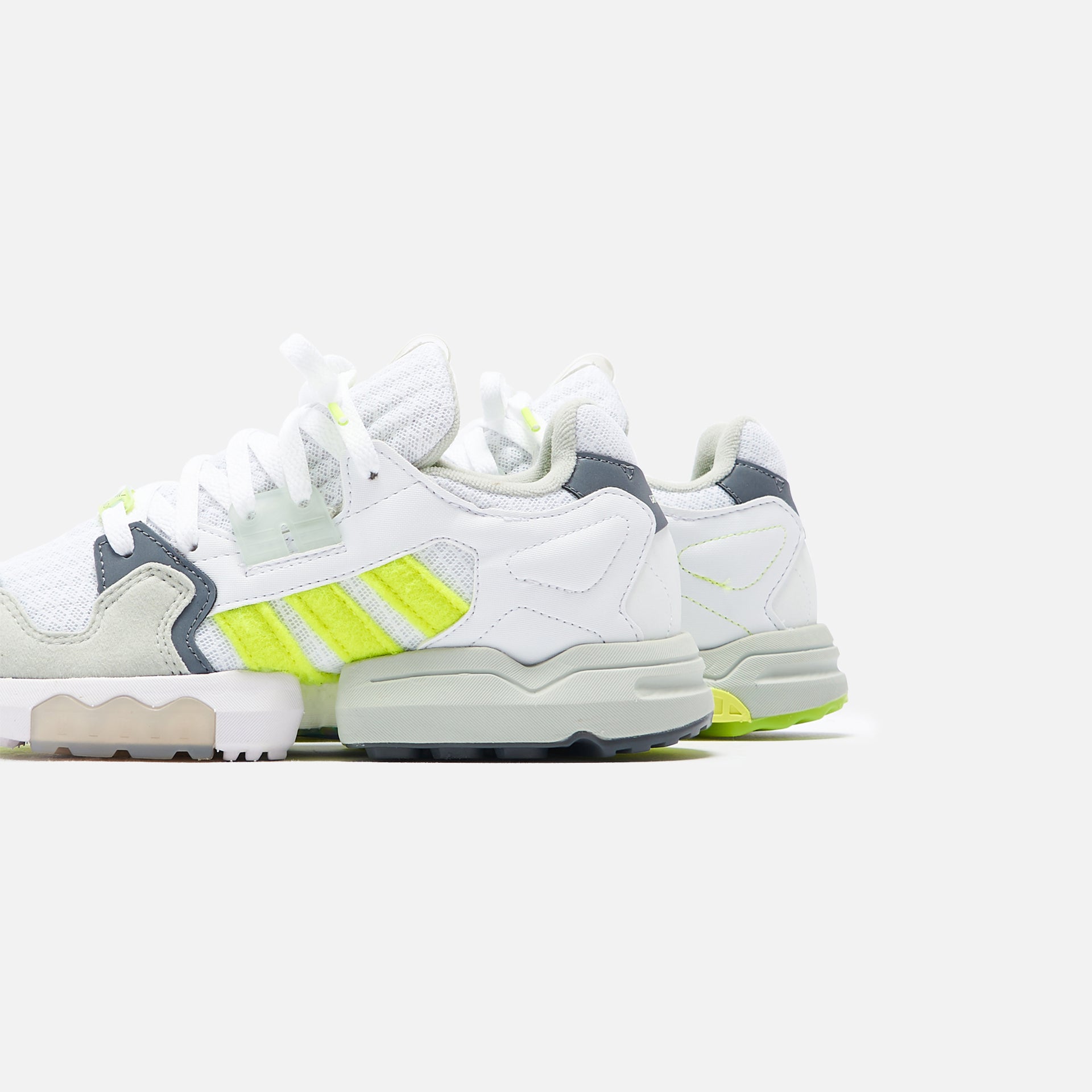 adidas Consortium x Footpatrol ZX Torsion - White / Solar Yellow / Ash Grey