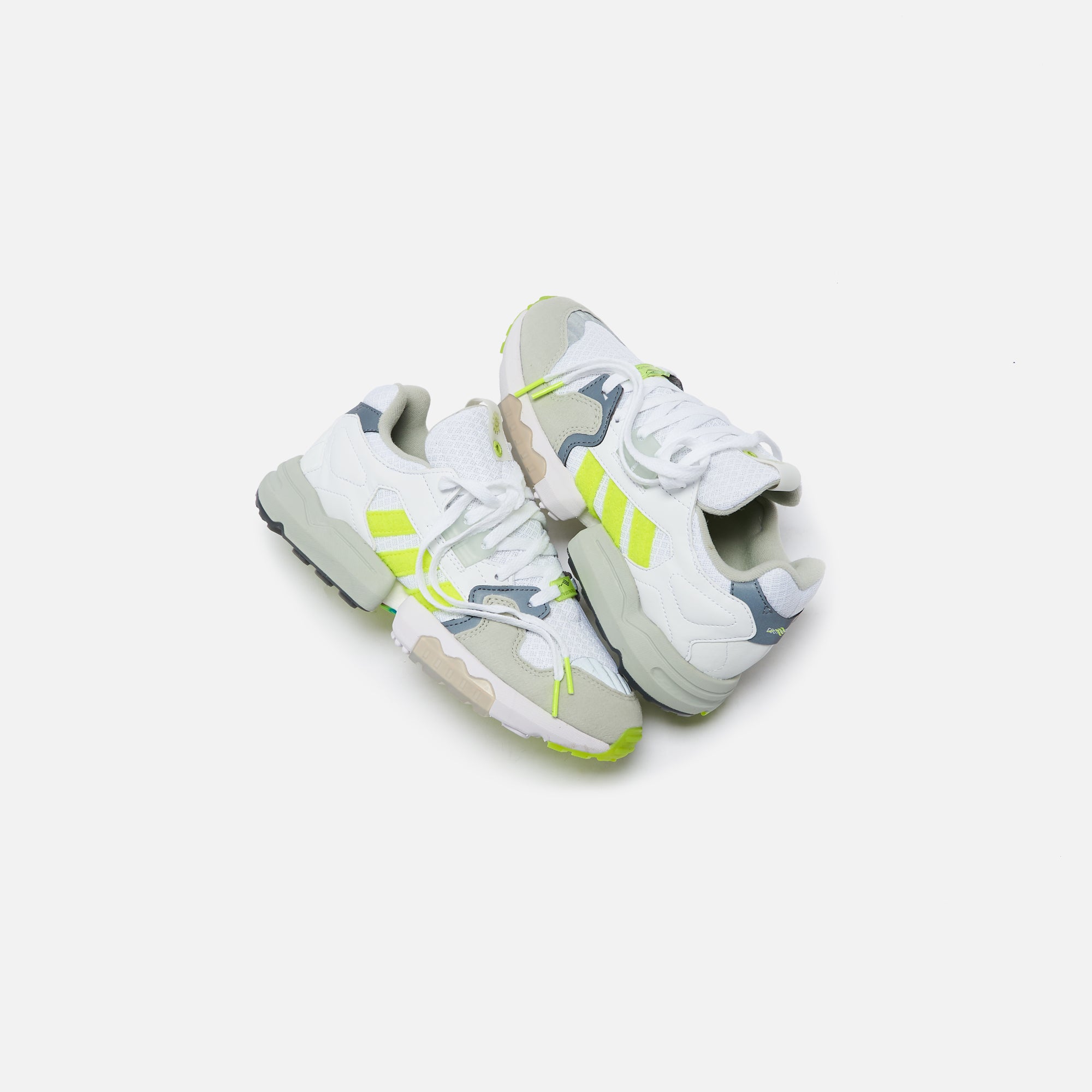 adidas Consortium x Footpatrol ZX Torsion - White / Solar Yellow