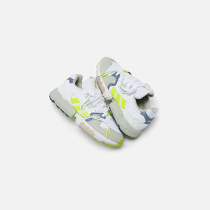 adidas Consortium x Footpatrol ZX Torsion - White / Solar Yellow / Ash Grey