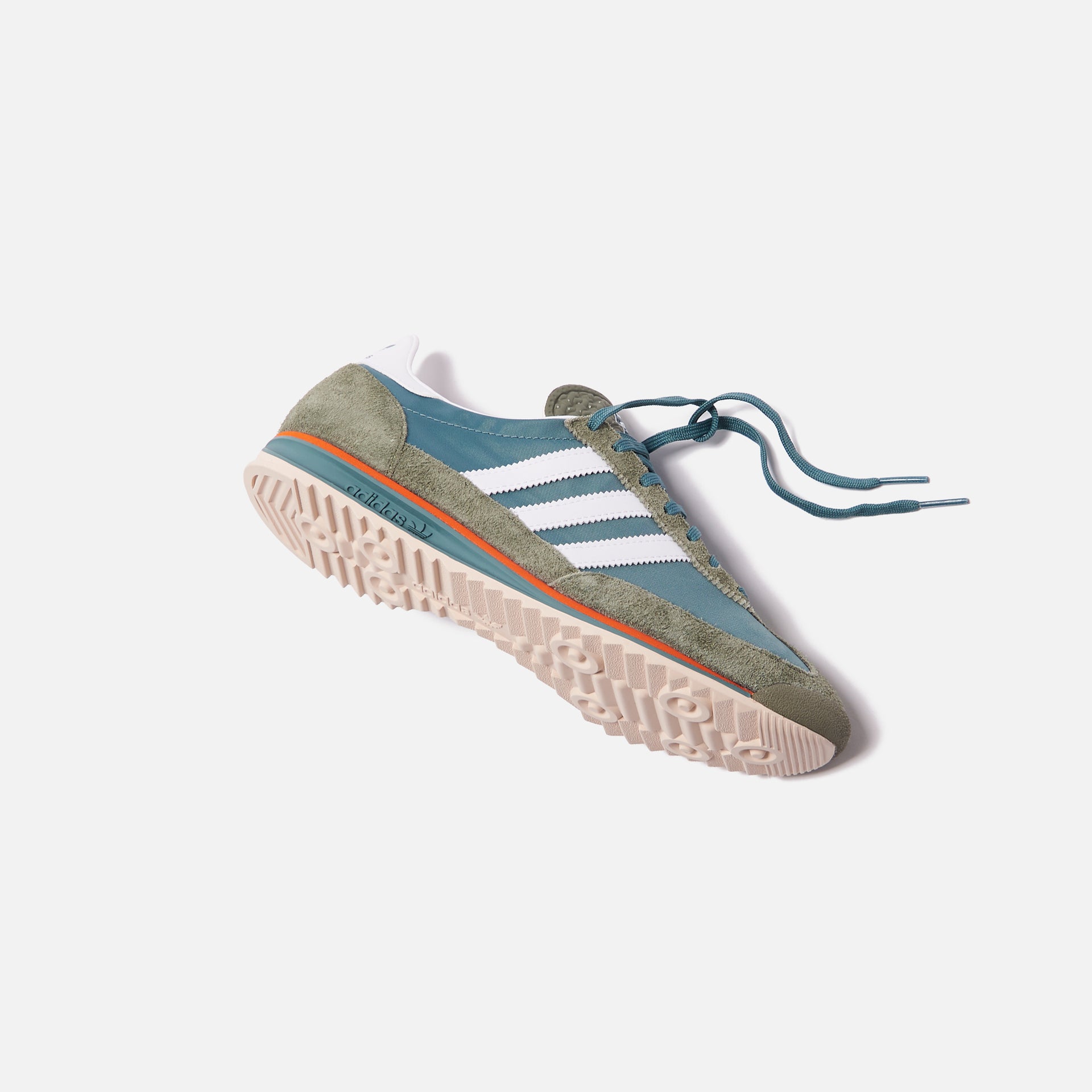 adidas SL 72 - Raw Green / White / Orange