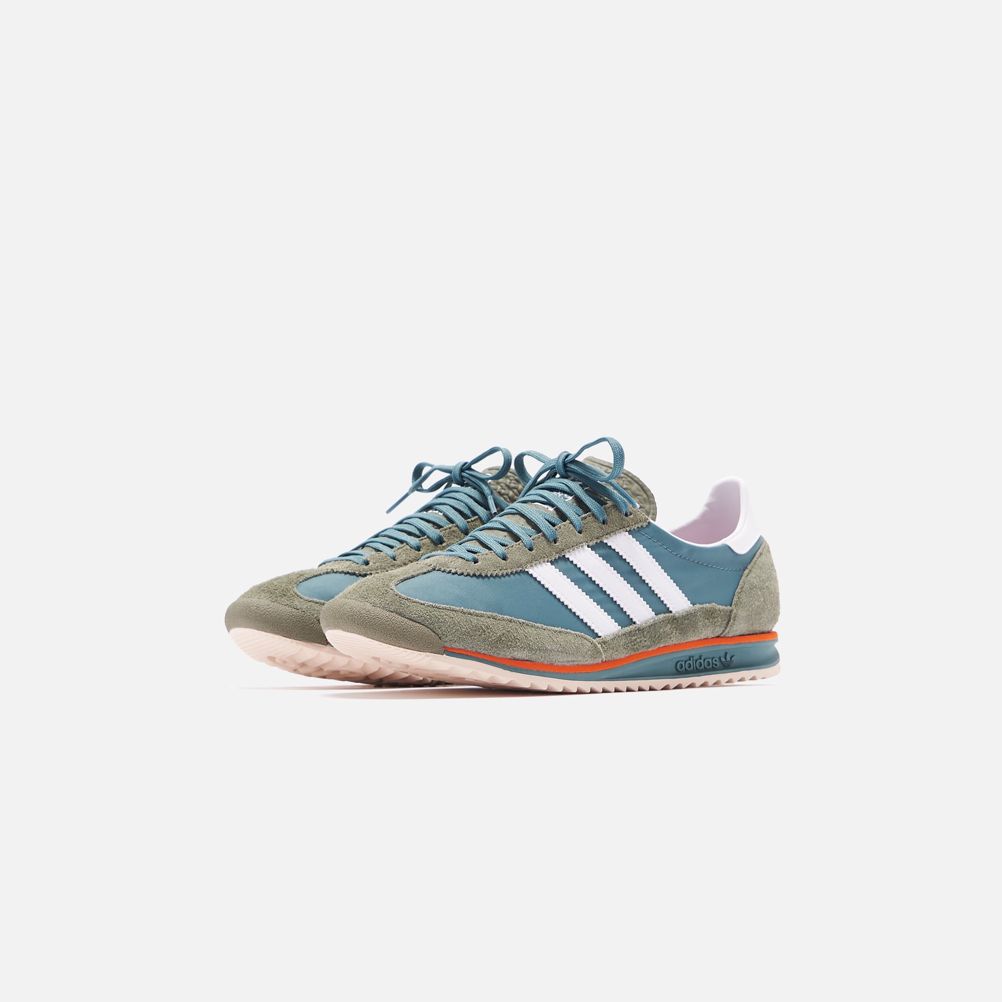 adidas SL 72 - Raw Green / White / Orange – Kith