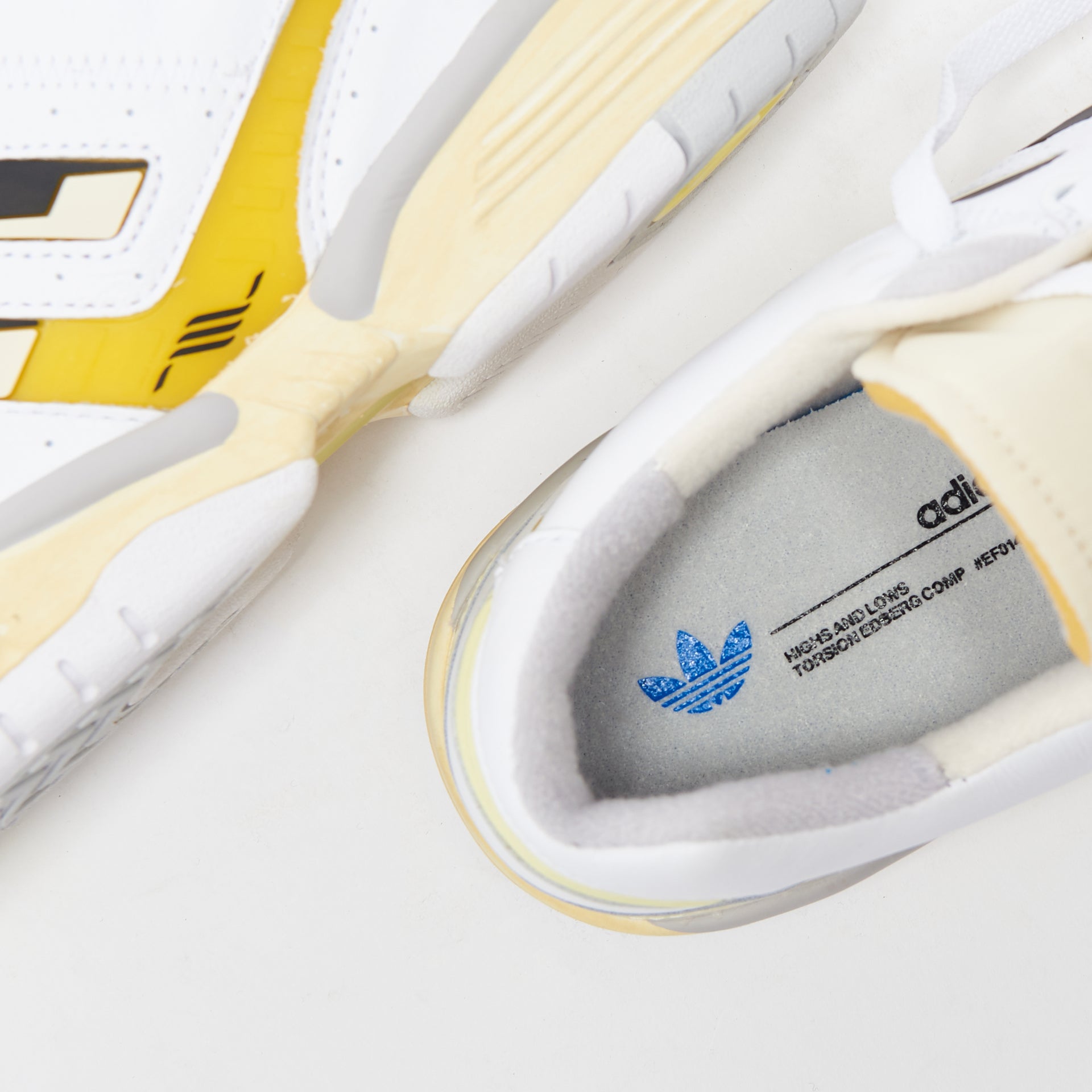 adidas Consortium Torsion Comp Hal - White / Yellow / Core Black