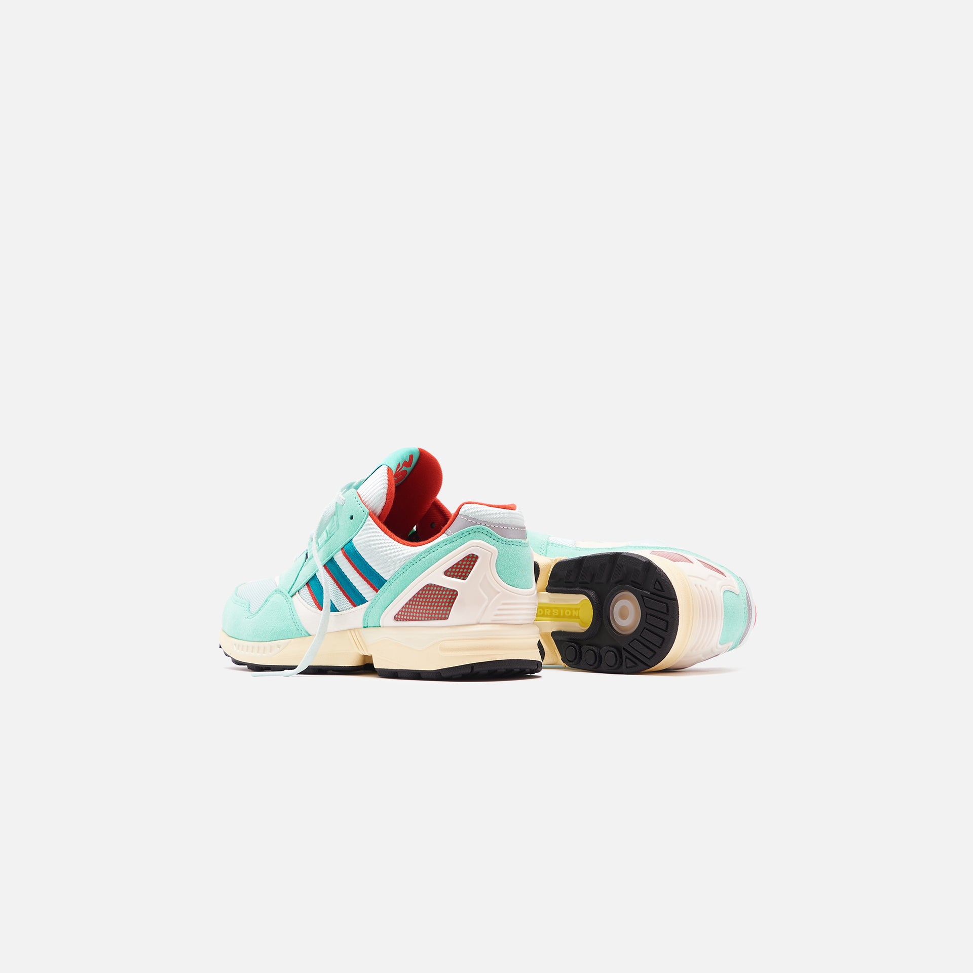 adidas Consortium ZX 9000 - Mint / Scarlet / Yellow