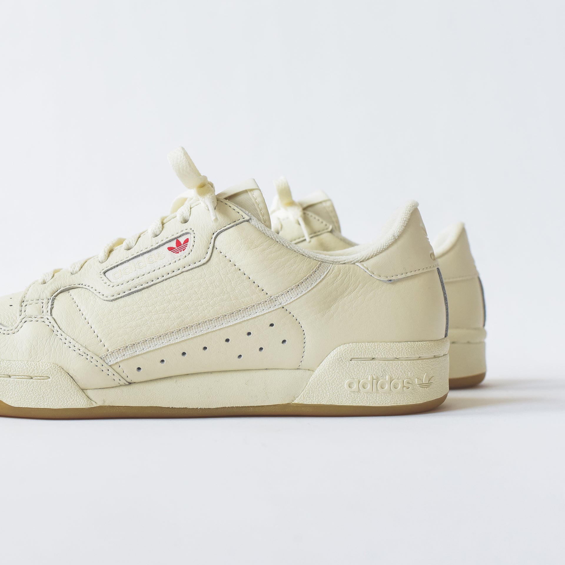 adidas Originals Continental 80 - Off White / Raw White / Gum