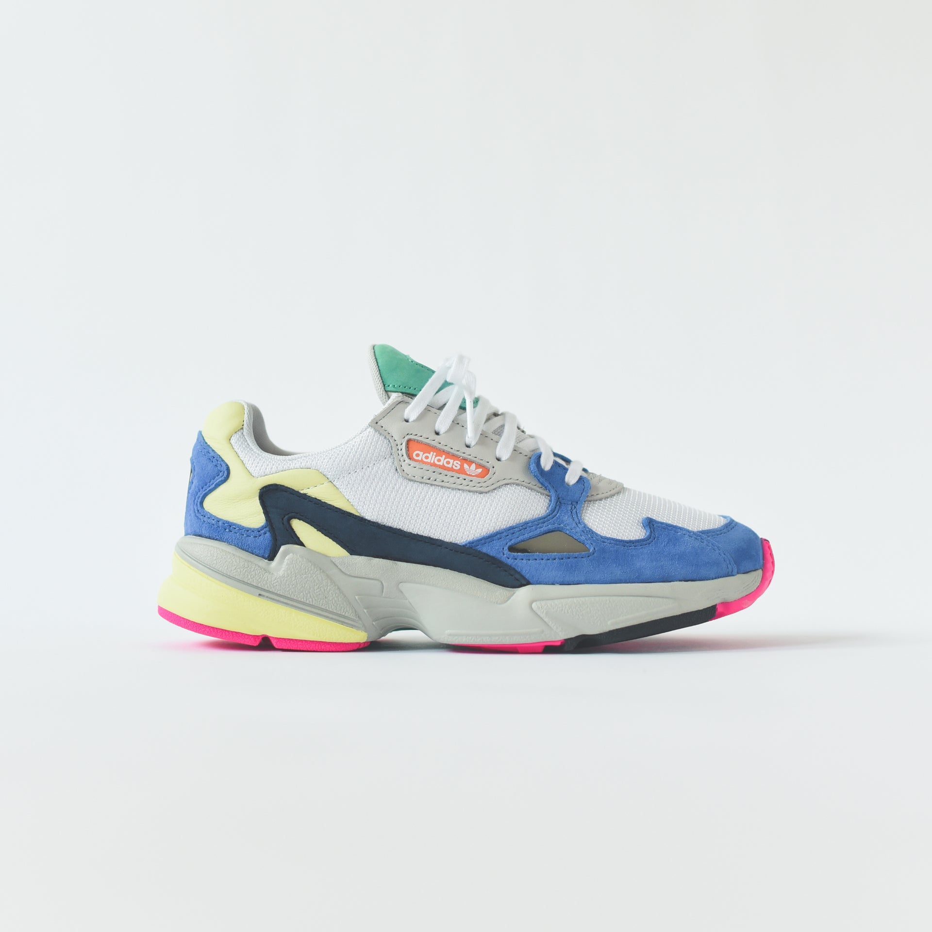 adidas Originals WMNS Falcon - White / Blue / Green