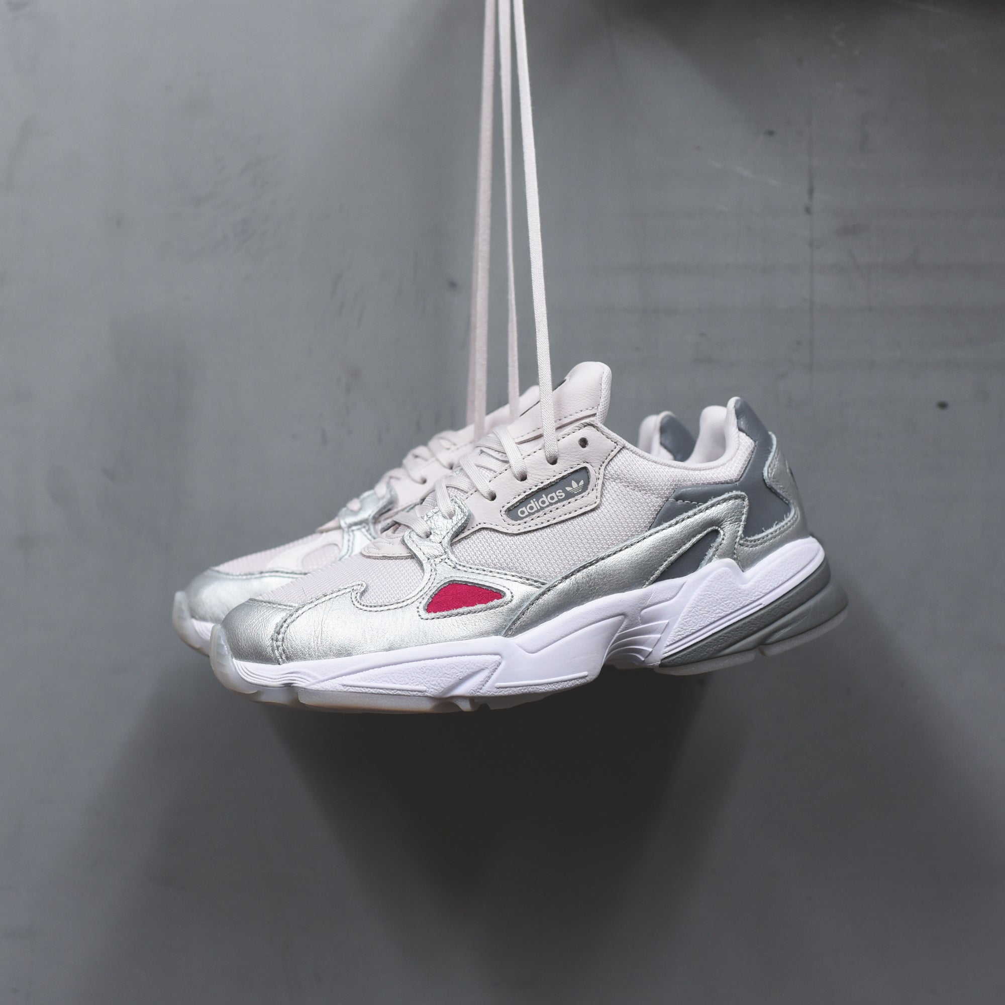 Adidas falcon sale orchid tint silver