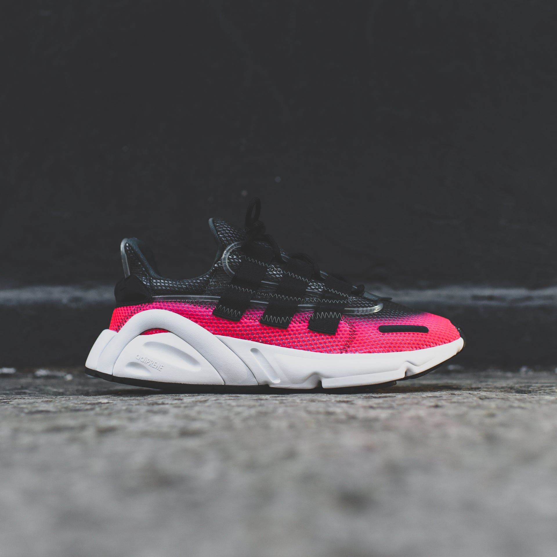 adidas LXCON Adiprene Core Black Red White – Kith