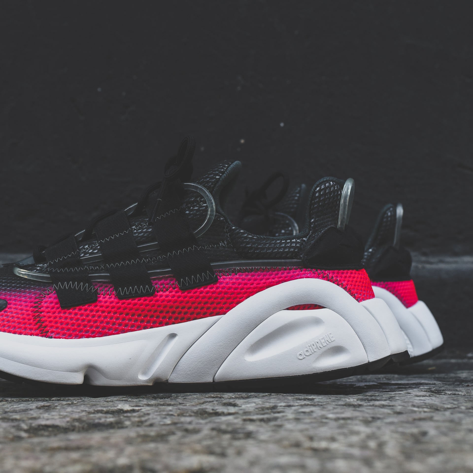 adidas LXCON Adiprene - Core Black / Red / White