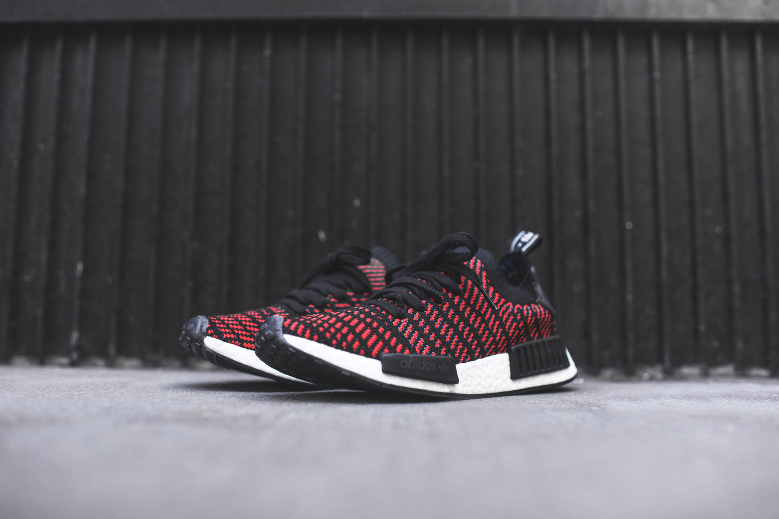 adidas Originals NMD_R1 STLT - Black / Red / White