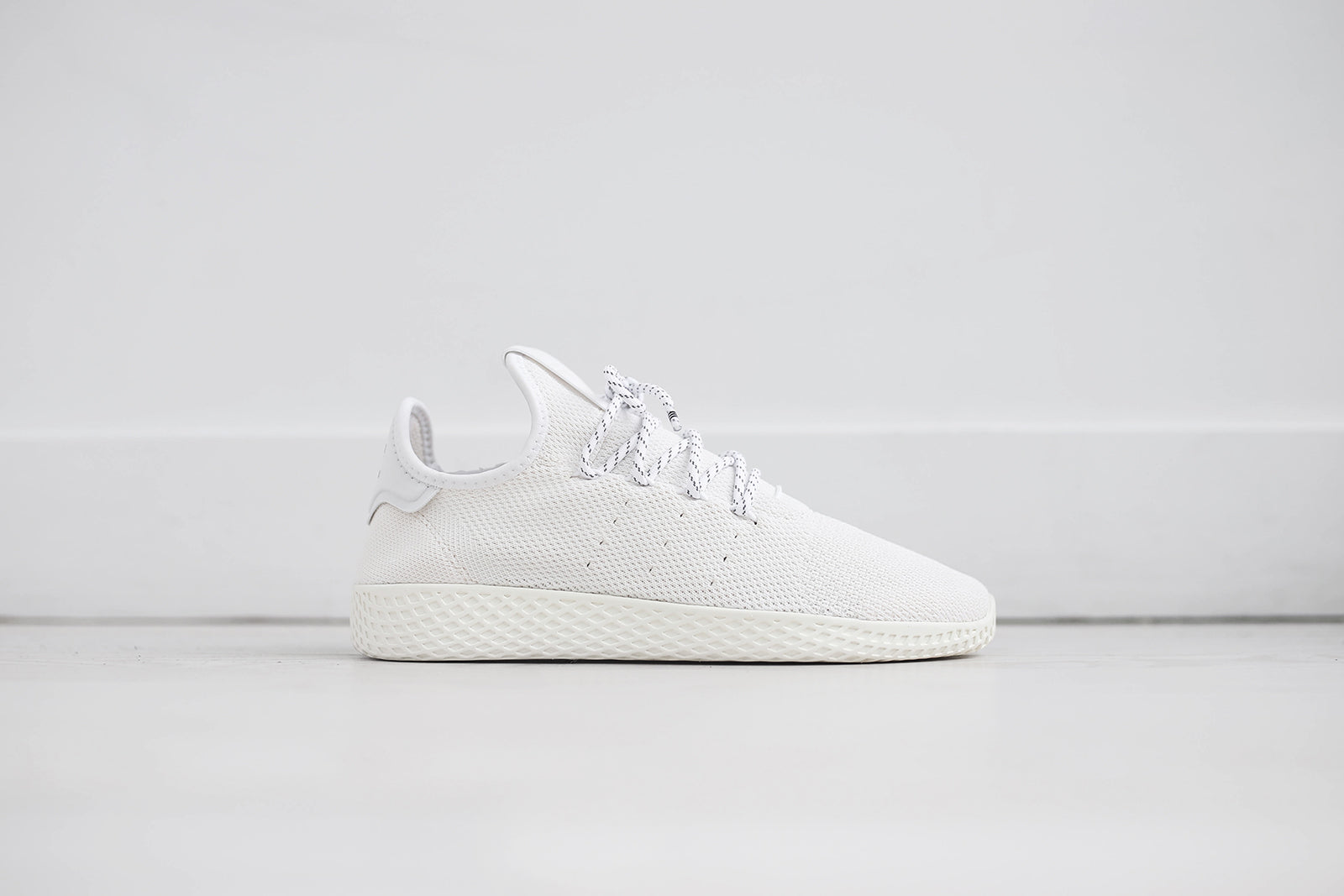 adidas Originals x Pharrell Williams Hu Holi Tennis BC - Triple White Kith adidas Originals x Pharrell Williams Hu Holi Tennis BC - Triple White Kith