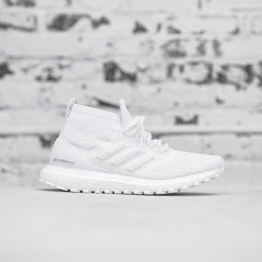 adidas UltraBoost AT Triple White Kith