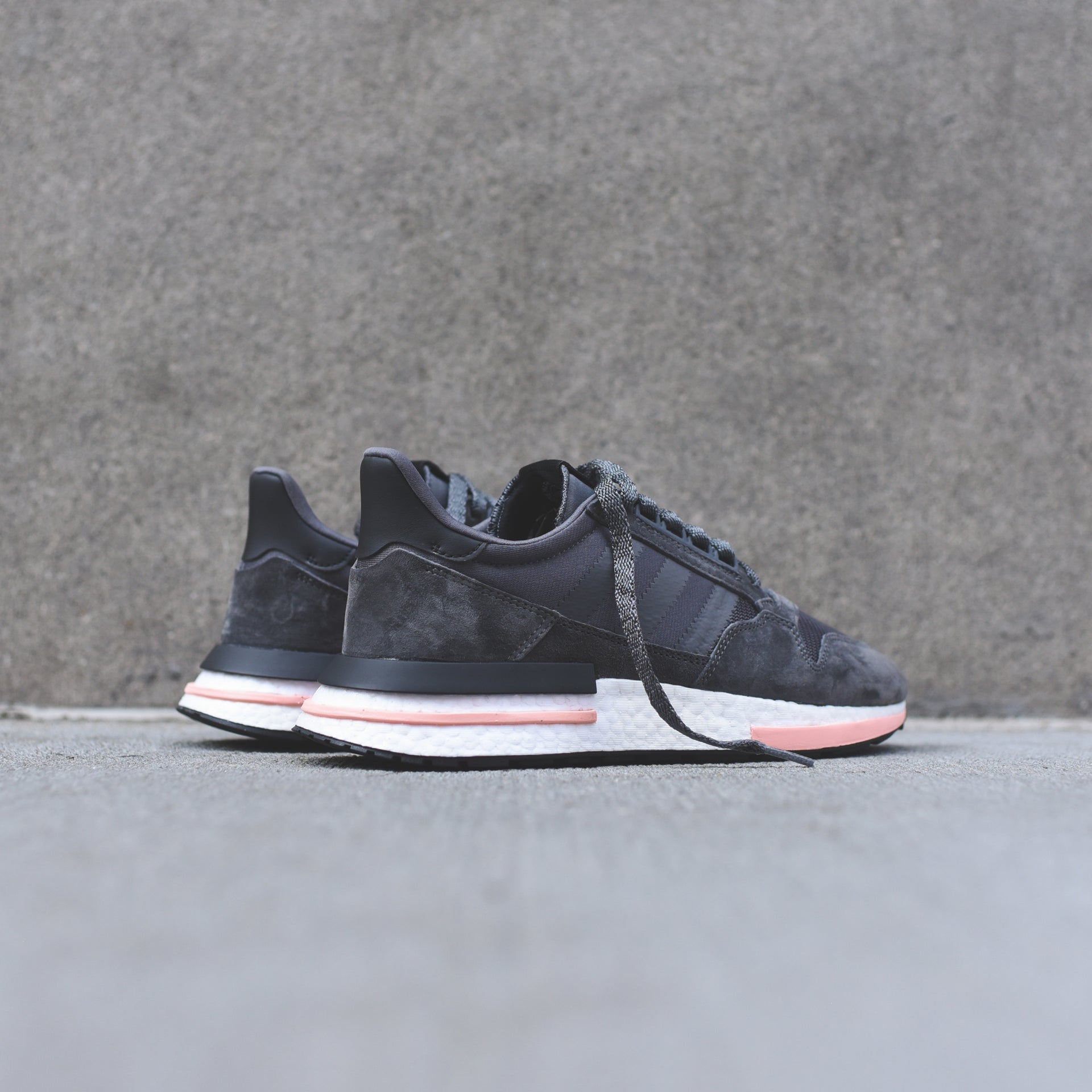 adidas ZX 500 RM - Black / White / Orange